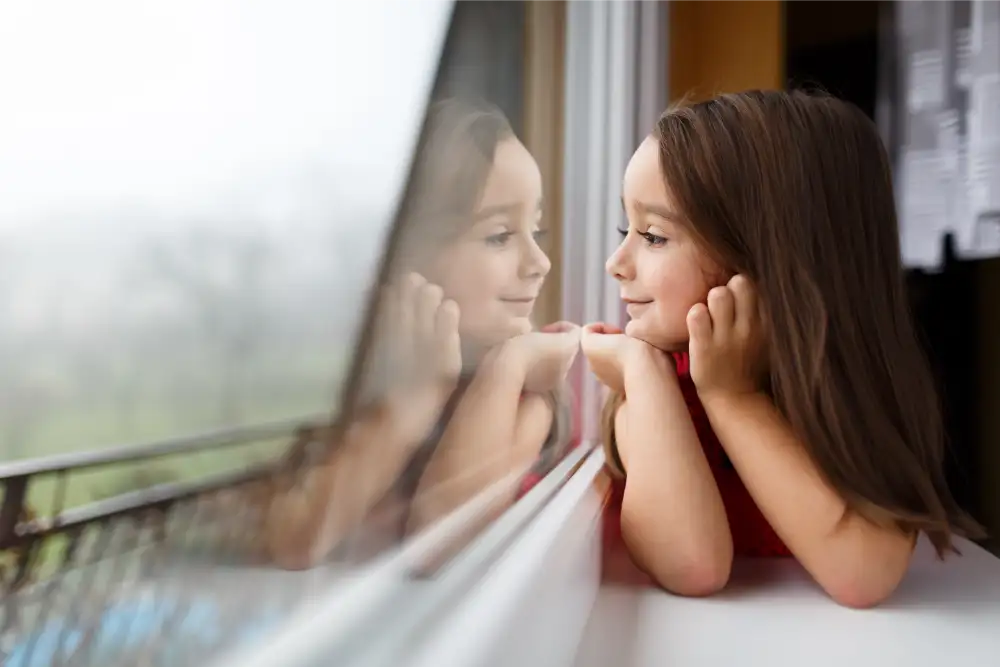 Child Reflacting On Self Highland Village Tx